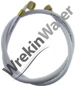 H147 10mm Bore Aquavend Inlet/Outlet Hoses 1.0m with 3/4in BSP Connections (Sold in Pairs) Hytrel  Lined